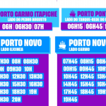 Prefeitura divulga horários de travessia do Porto e da Balsa Itapiché
