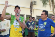 Ignorando passado de críticas, Superman e Domingos Sávio fazem dobradinha em campanha ao Senado