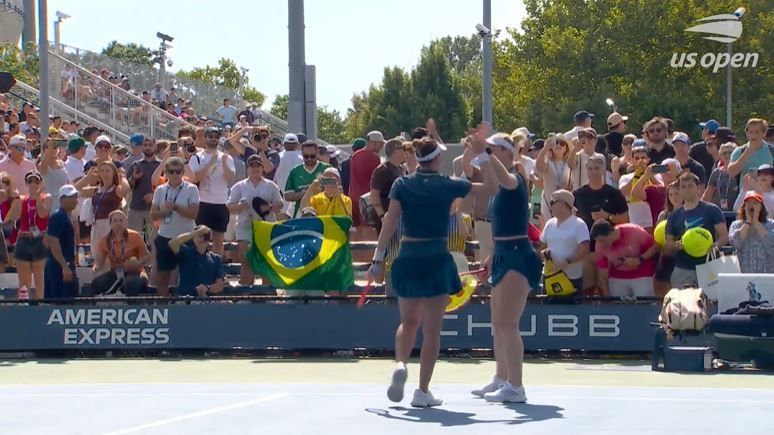 US Open: Luisa Stefani e Dabrowski confirmam favoritismo e vencem na estreia