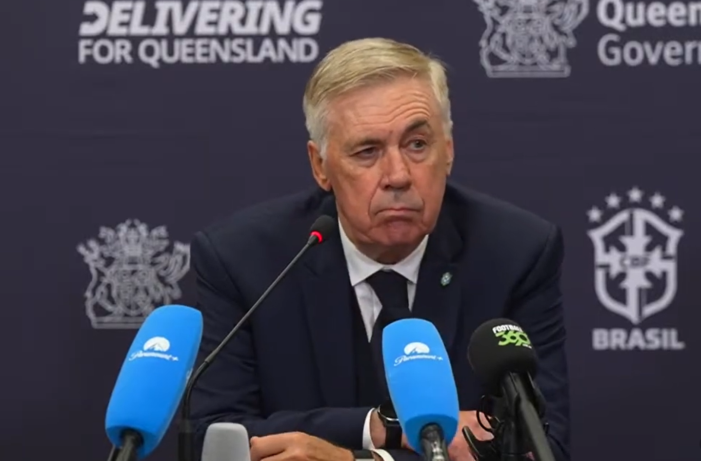 Ancelotti reage à vitória da Seleção sobre Austrália: 'Contente'