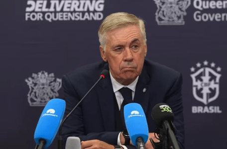 Carlo Ancelotti, treinador da Seleção Brasileira