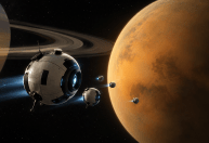 Nasa quer usar robôs esféricos para explorar cavernas escondidas em lua de Saturno