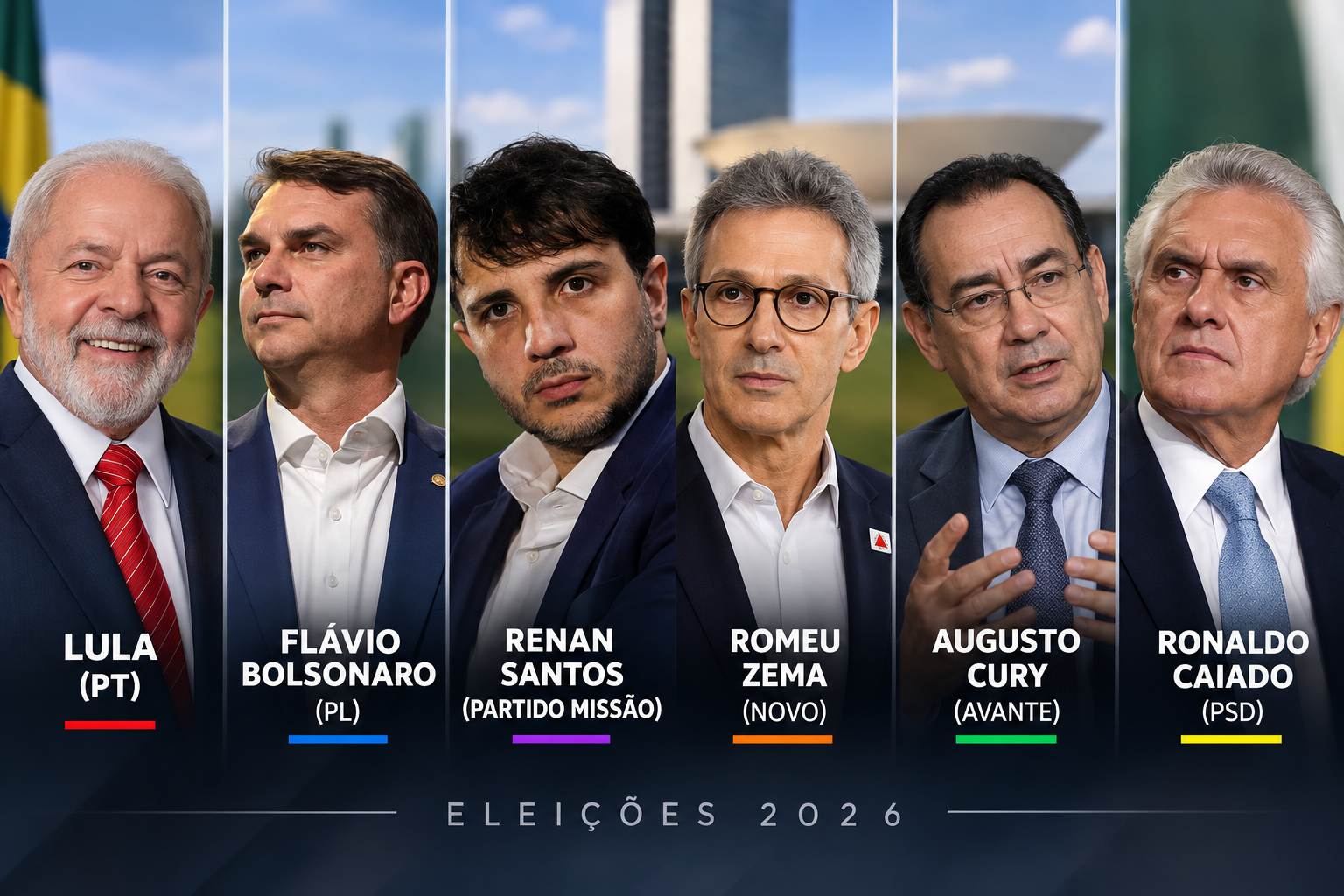 Presidenciáveis concentram agendas em Minas, Bahia, São Paulo e Sul do país nesta quinta (17)