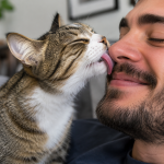 Seu gato lambe você? Entenda o que esse comportamento realmente significa