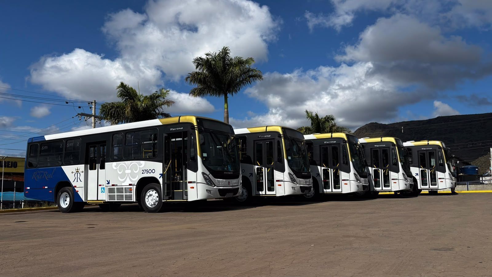 Rota Real anuncia cinco novos ônibus para o transporte coletivo de Ouro Preto