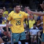 Jogadores explicam confusão em Brasil x Argentina no vôlei: 'É do jogo'
