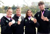 Com Ana Marcela Cunha, Brasil conquista ouros e vagas no Pan pelos Jogos Sul-Americanos