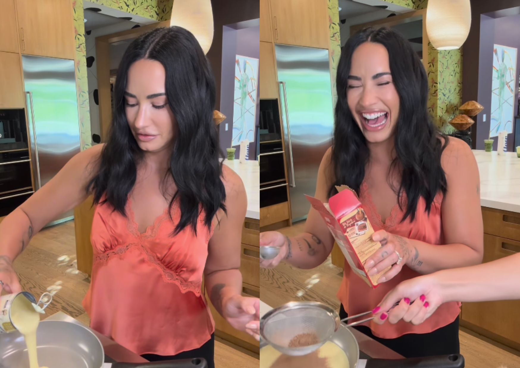 No Dia do Brigadeiro, Demi Lovato ensina receita e conta relação com o doce