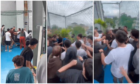 Alunos se juntaram e agrediram o professor durante torneio de futebol