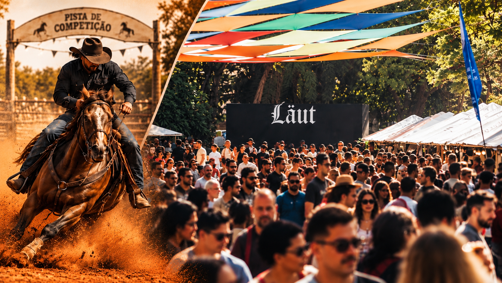 Texas Country Fest chega à Lagoa Santa reunindo gastronomia, shows e competição de cavalos