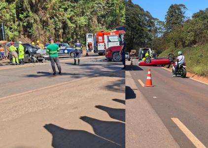 Dois acidentes são registrados em MG