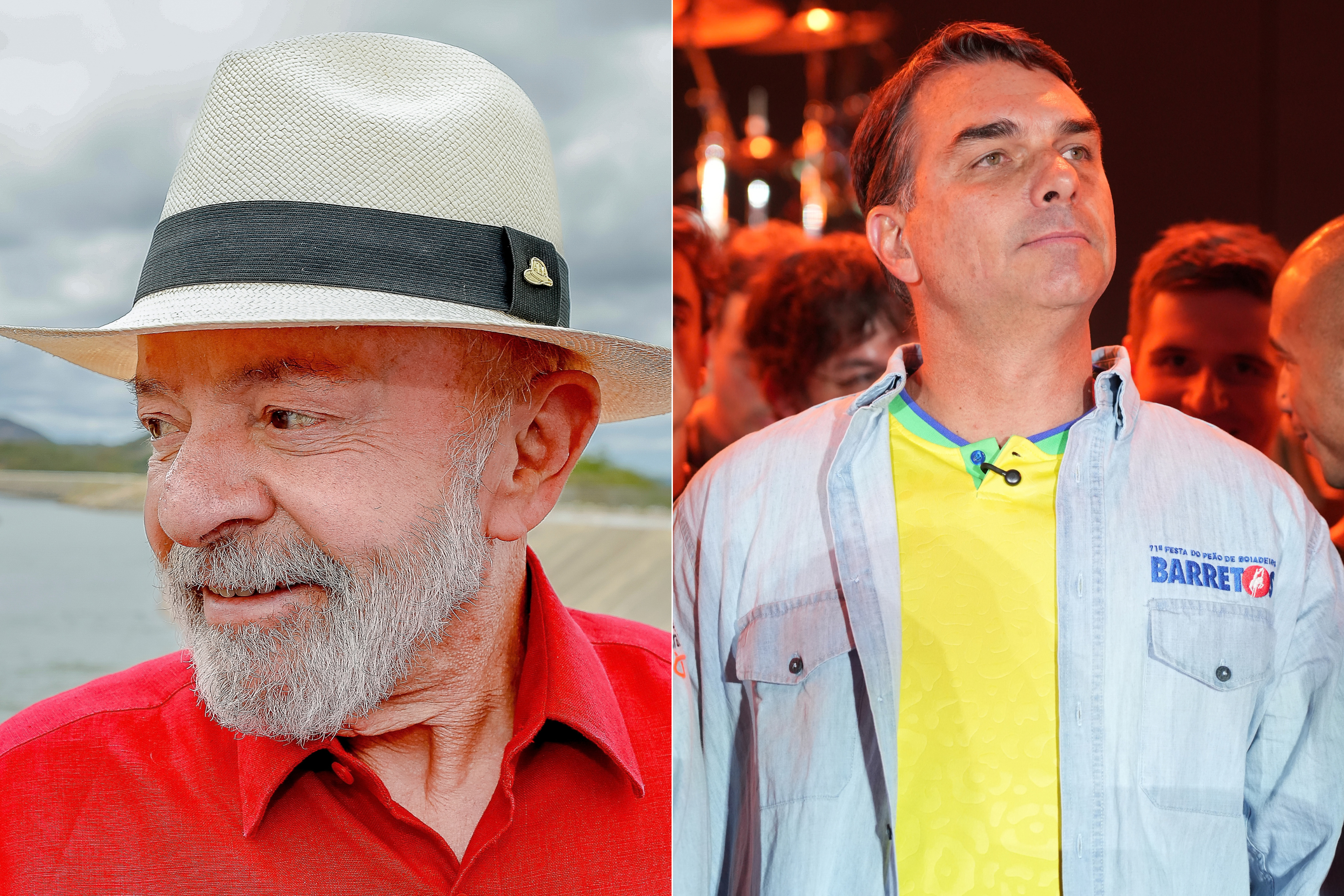Atlas/Bloomberg: Lula tem 47,7% e Flávio Bolsonaro 47,4% em eventual 2º turno