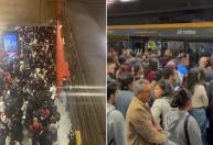 Vídeo: plataformas do Metrô ficam lotadas após falha na Linha 4-Amarela de São Paulo