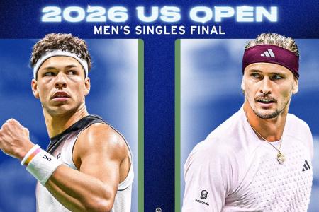 Horário e onde assistir à final masculina do US Open entre Zverev e Shelton