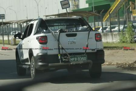 Protótipo da Fiat Strada Ranch 2027 flagrado em testes • Marlos Ney Vidal | Autos Segredos