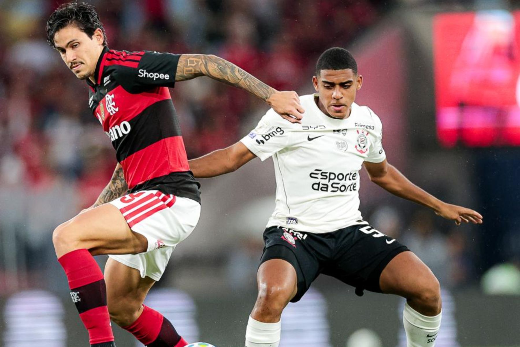 Flamengo 2x1 Corinthians: veja os melhores momentos pelo Brasileiro