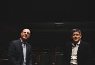 Duo Serenata canta Andrea Bocelli em espetáculo gratuito no Cine Theatro Brasil Vallourec