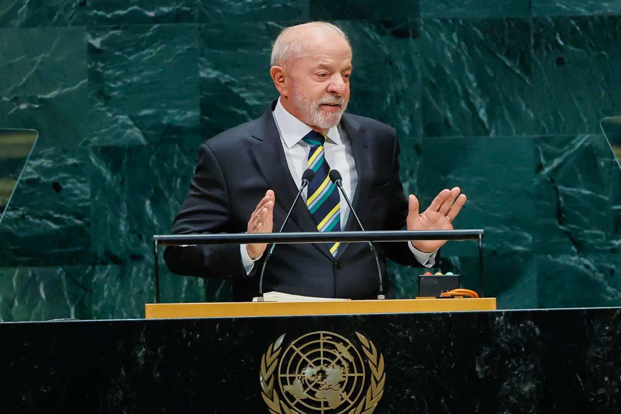 Leia a íntegra do discurso de Lula na ONU nesta terça-feira (22)