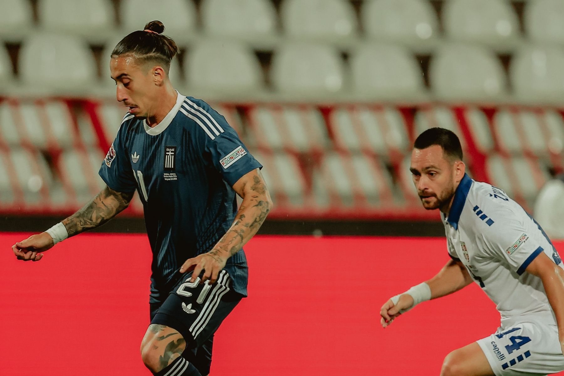 Grécia vence Sérvia pela estreia na Liga das Nações e assume liderança do Grupo B