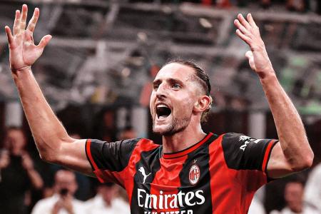 Rabiot fez o segundo gol da vitória do Milan