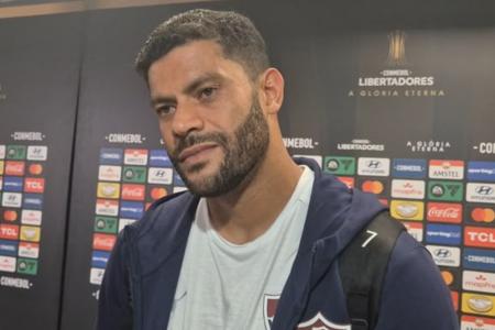 Hulk após vitória do Fluminense sobre o Platense