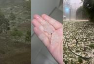 Inmet emite alerta de chuva forte, granizo e ventos de até 60 km/h em Minas e São Paulo