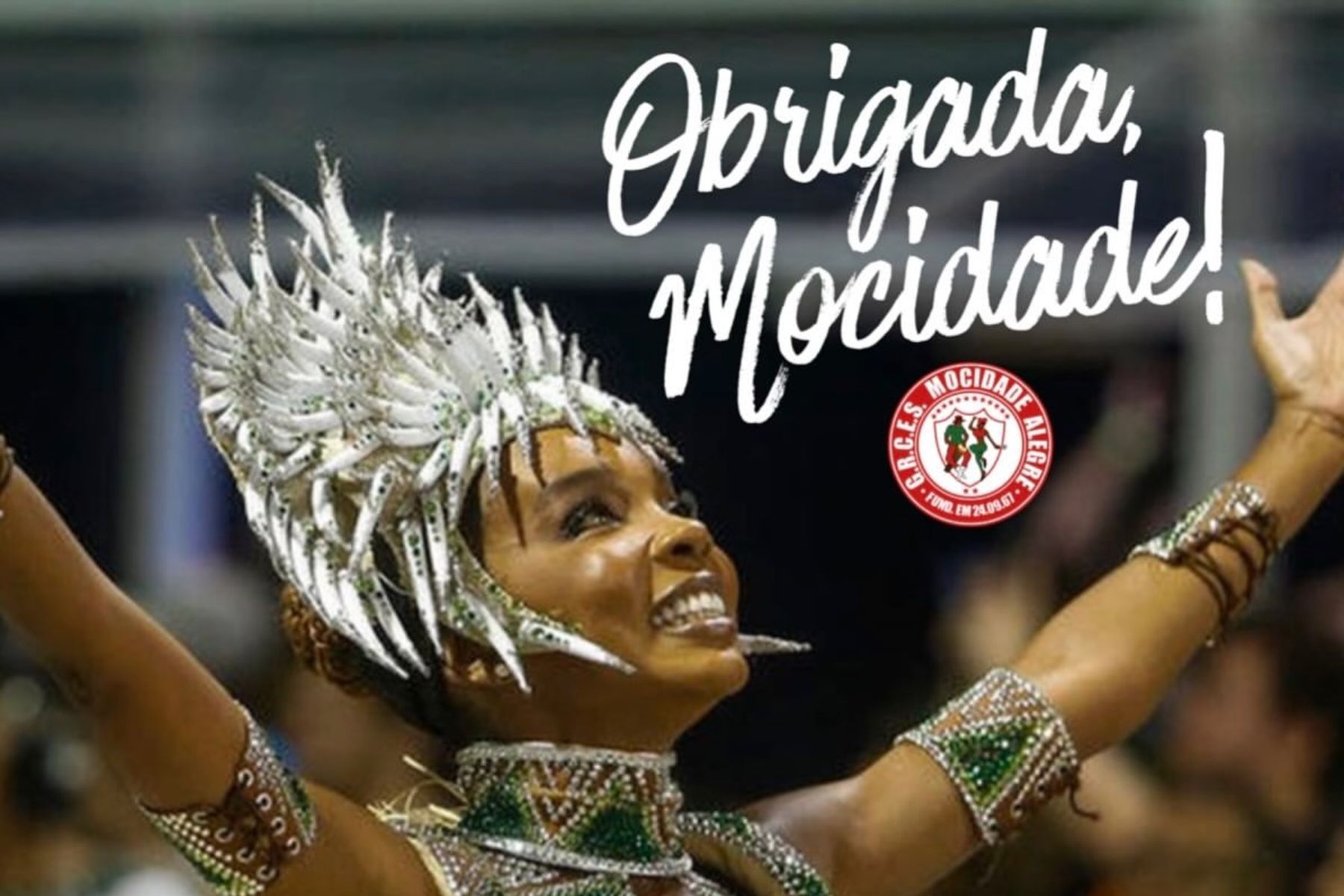 Thelminha anuncia saída da Mocidade Alegre após 21 anos na escola de samba