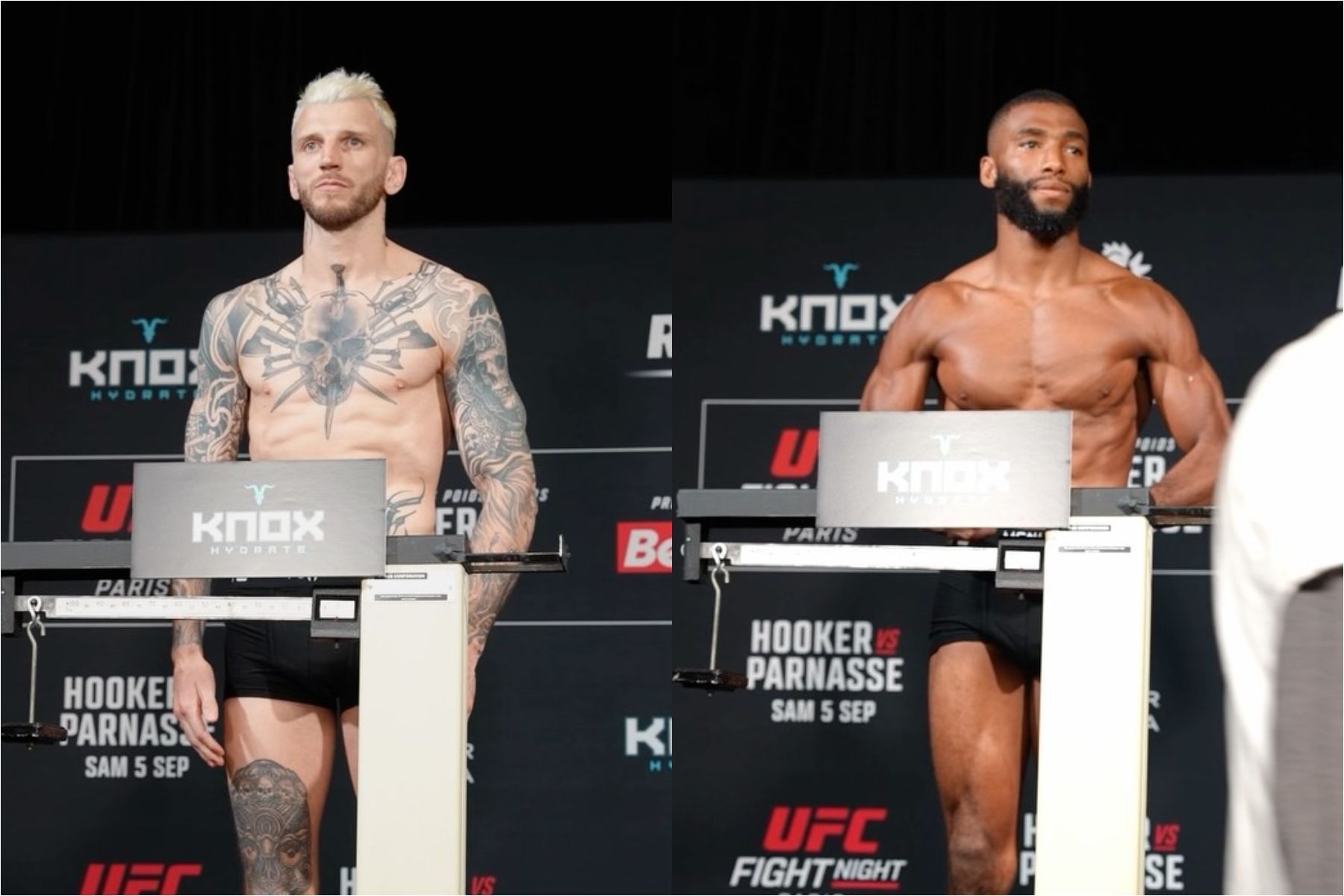 UFC Paris: Hooker e promessa francesa batem peso e confirmam luta principal