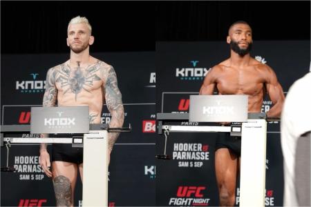 Dan Hooker e Salahdine Parnasse se enfrentarão no UFC Paris