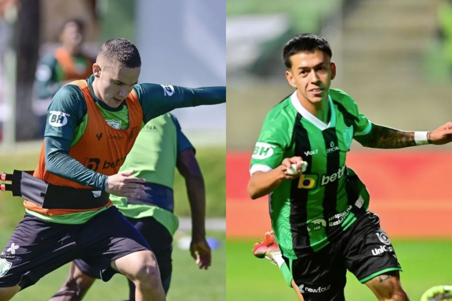 América inicia preparação para enfrentar o Náutico com Felipe Amaral e Segovinha em transição