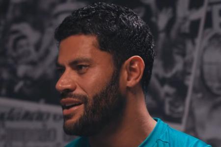 Hulk, atacante do Fluminense, em entrevista à Romário TV
