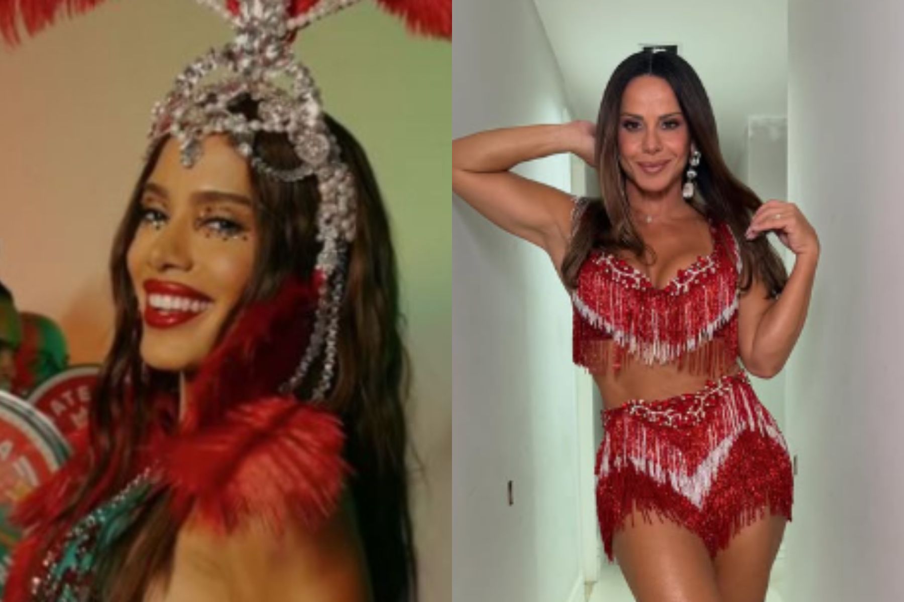 Anitta ignora Virginia e convida rival da Grande Rio para coroá-la; entenda
