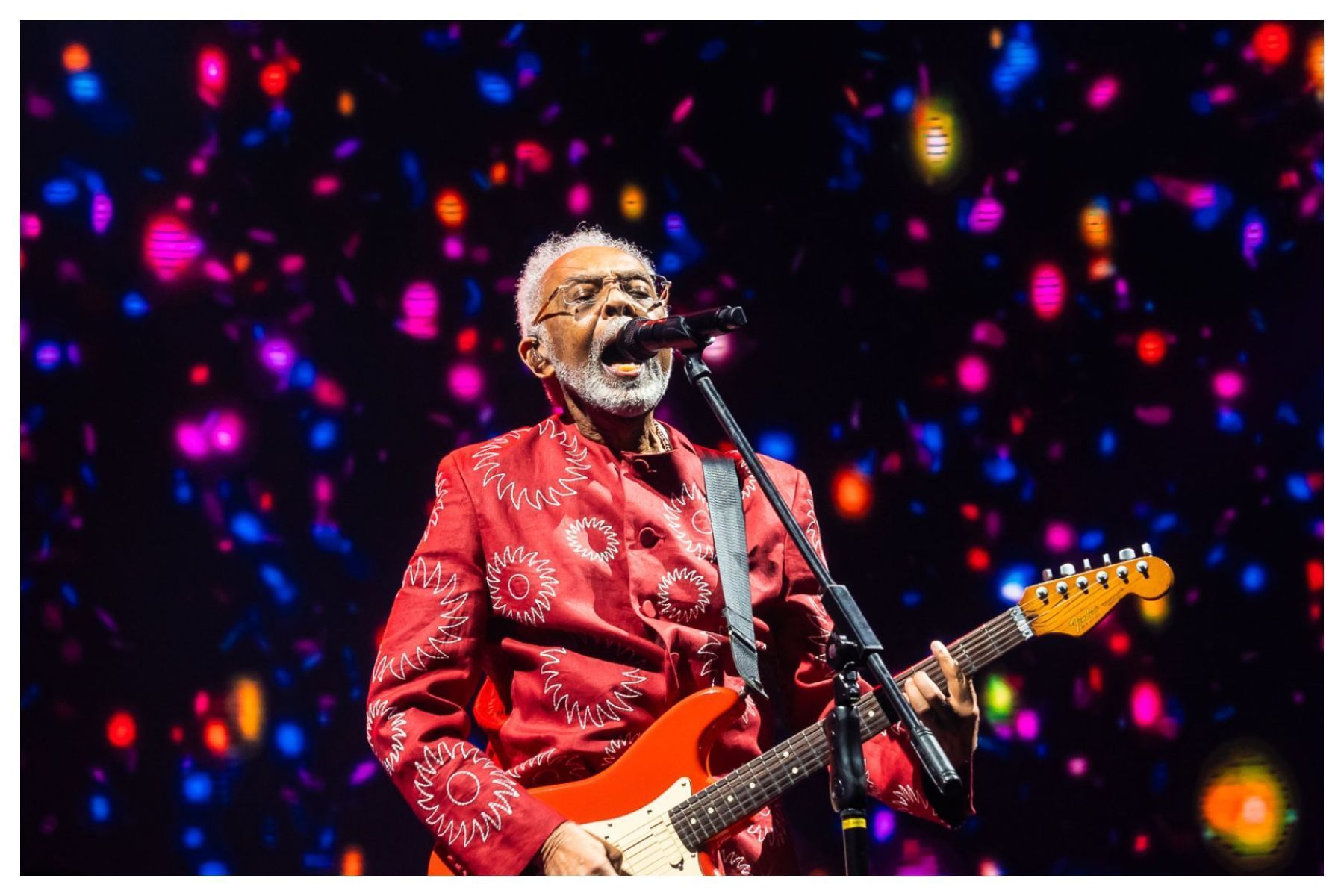 Gilberto Gil se apresenta no Rock in Rio em tom de despedida: 'Talvez esse seja o meu último'