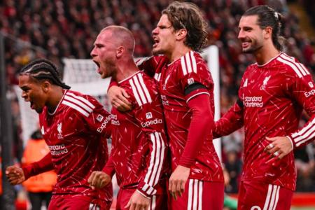 Liverpool venceu o Atlético de Madrid em Anfield