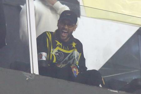 Neymar em Santos 2 x 0 Atlético, na Vila Belmiro