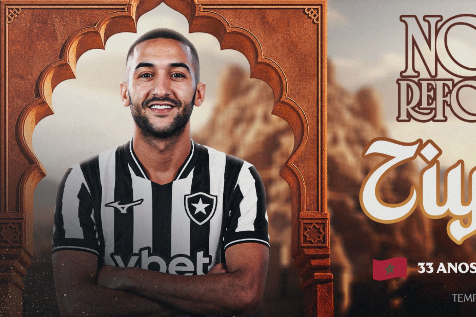 Botafogo anuncia contratação de ex-Ajax e Chelsea: 'Ziyech é Botafogo'