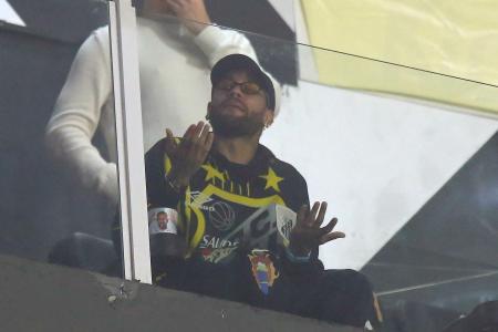 Neymar em Santos 2 x 0 Atlético, na Vila Belmiro