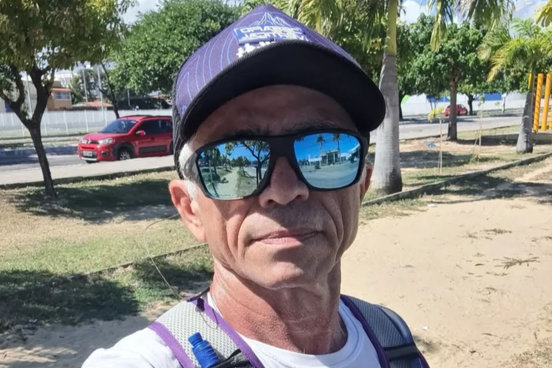 Aos 66 anos, cearense percorre 920 km em 7 dias e busca recorde mundial