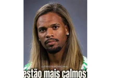 Meme de Leila Pereira e Carlos Miguel • Reprodução/Instagram Leila Pereira