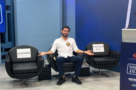 Gabriel Azevedo ironiza ausências em debate