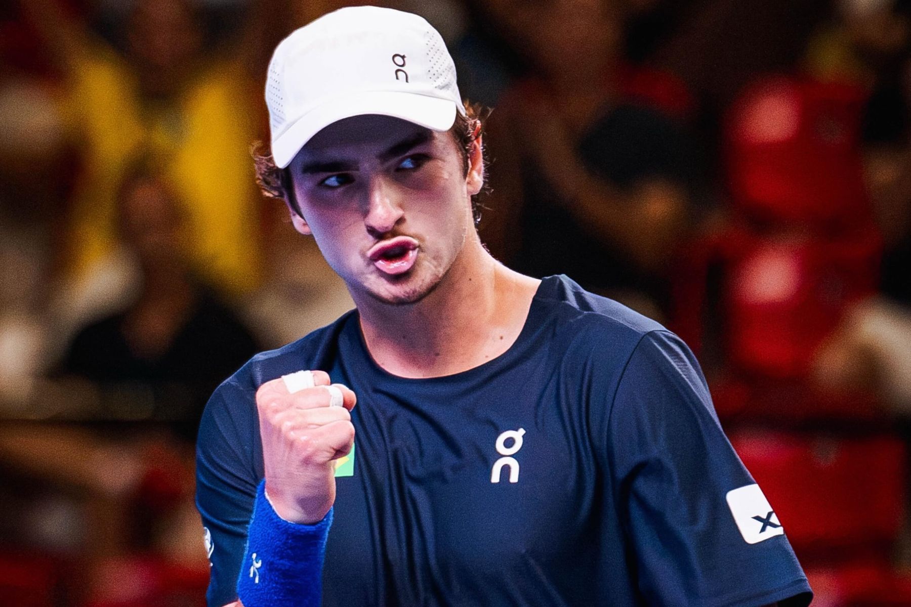 João Fonseca manda recado após vitória do Brasil na Copa Davis: 'Fez toda a diferença'