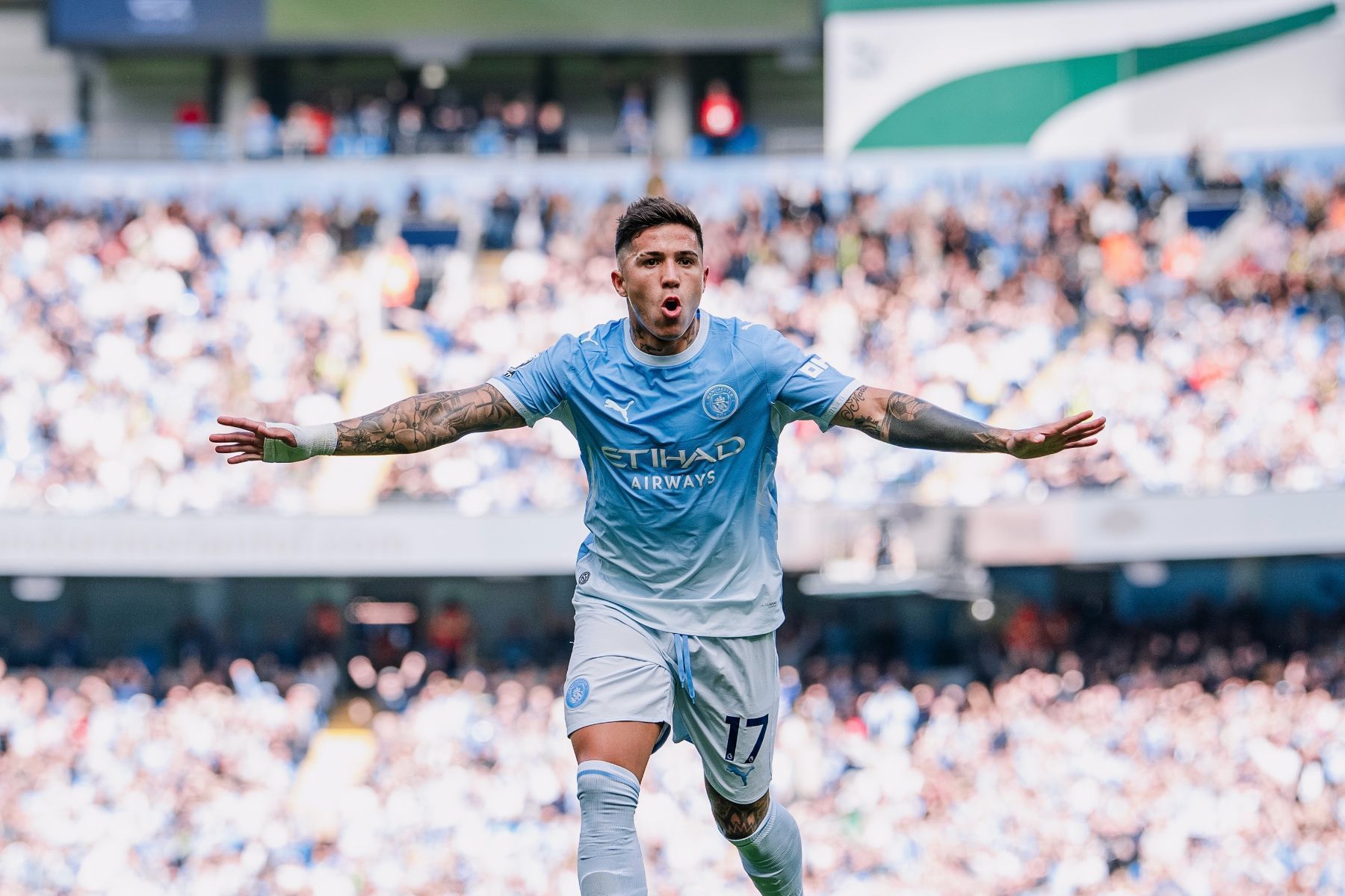 Enzo desencanta em 'jogo maluco', e City vence Sunderland pela Premier League