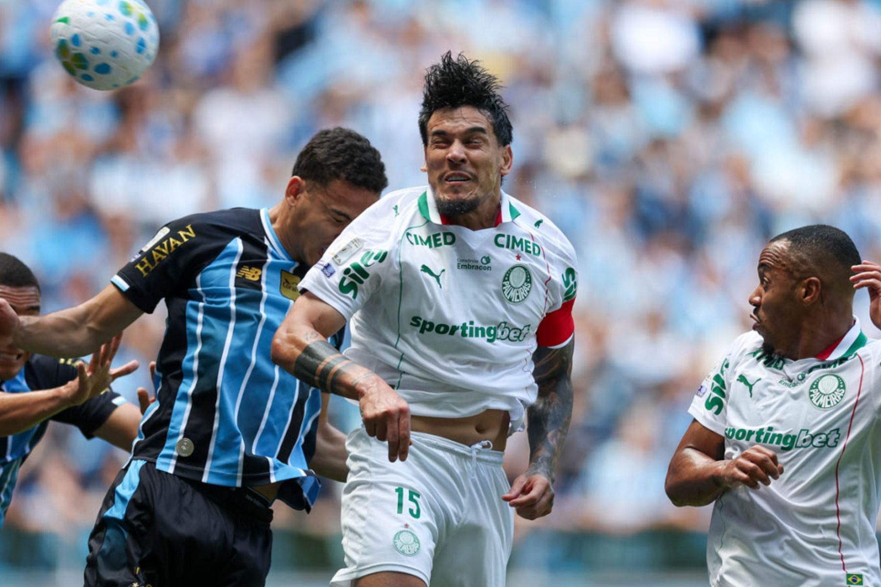 Gómez vê Palmeiras bem, mas justifica empate com Grêmio: 'Resultado é do Weverton'
