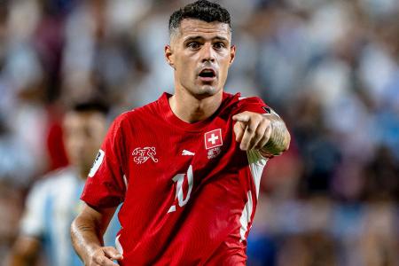 Granit Xhaka, capitão da seleção da Suíça