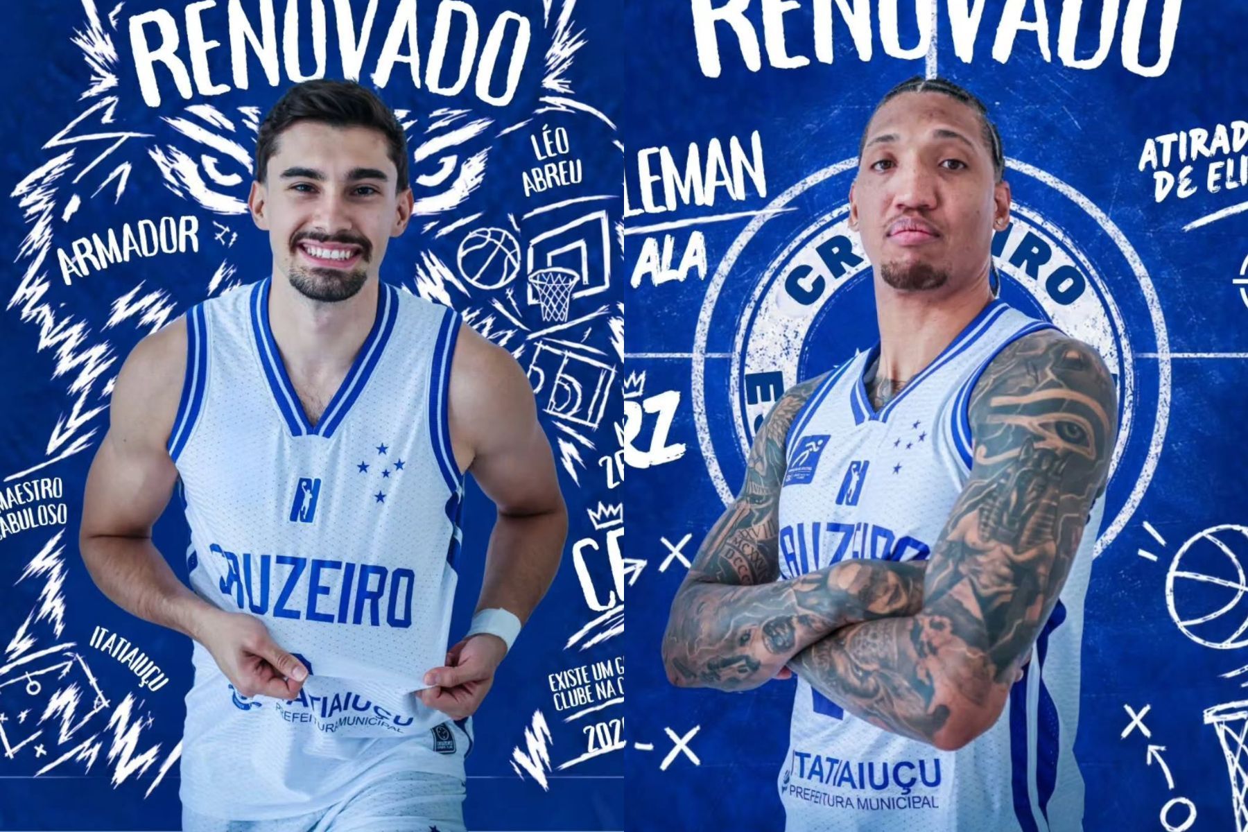 Basquete: Cruzeiro renova com destaques e promove jovem para temporada 2026/27