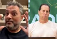 Mattos e Benja discutem sobre influência de Neymar e pai no Santos: 'Ah, vai dormir!'