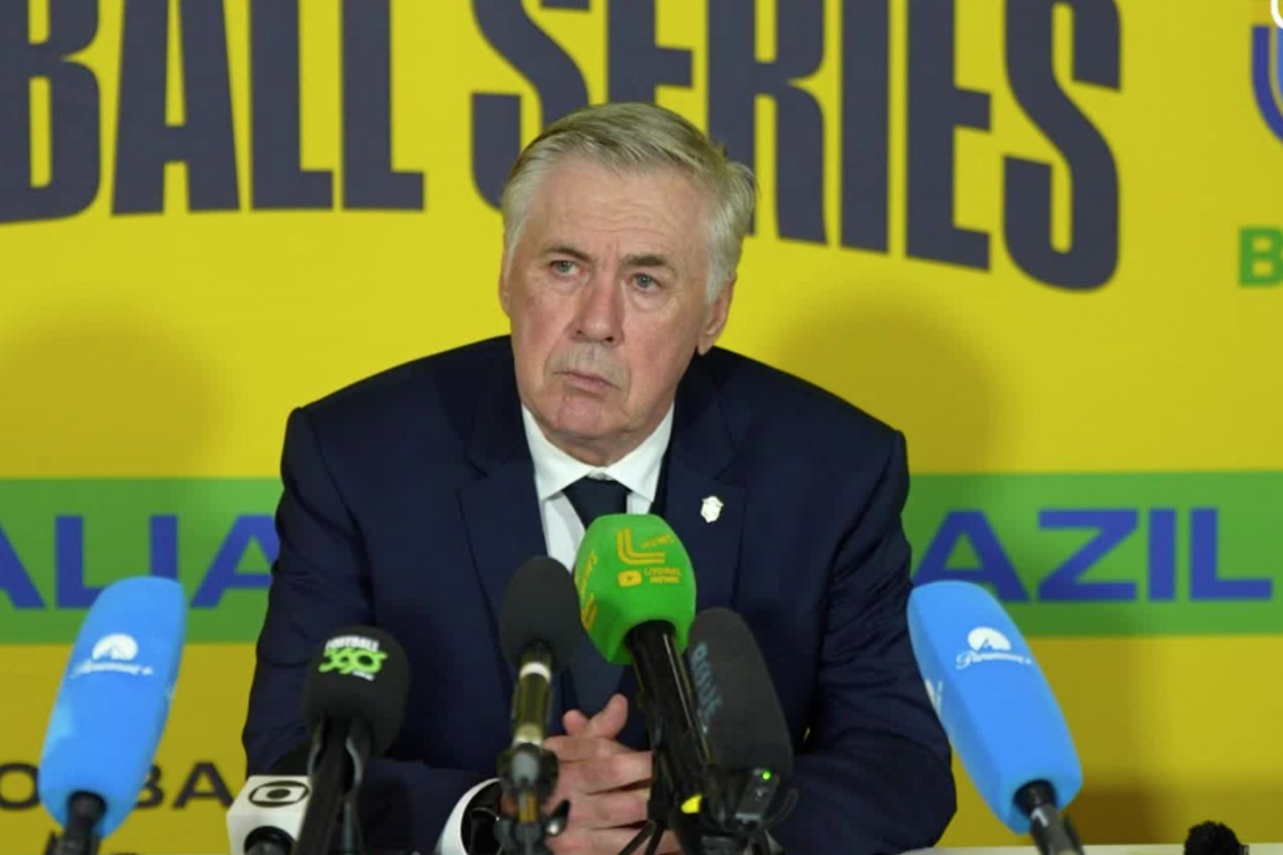Ancelotti rechaça 'sabor de derrota' em empate entre Brasil e Austrália e pede paciência