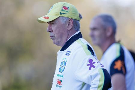 Carlo Ancelotti, treinador da Seleção Brasileira