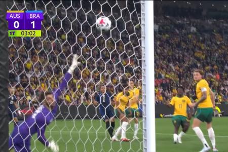 Vanderson fez o gol do Brasil contra a Austrália nesta terça-feira (29)