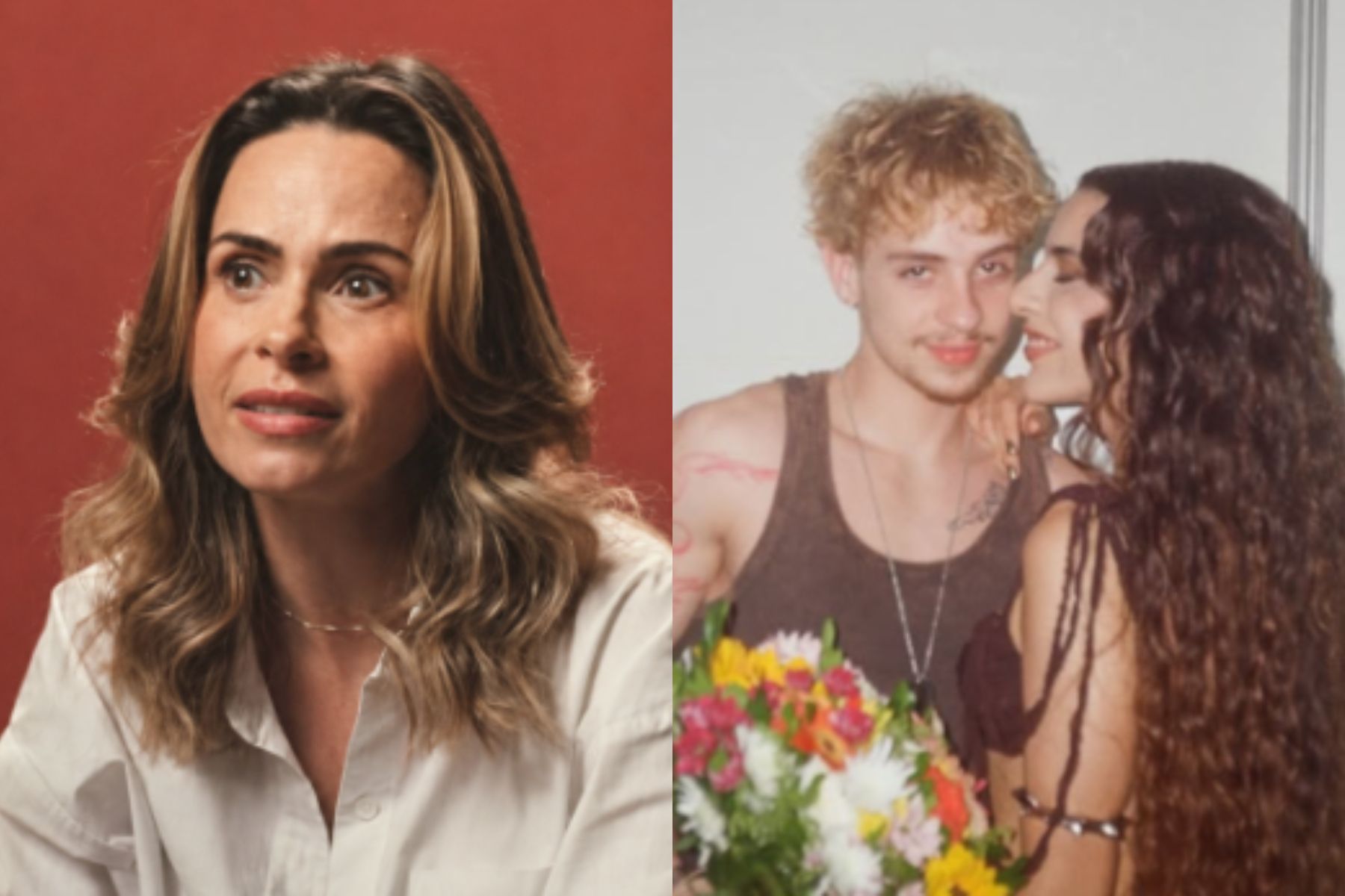 Ana Paula Renault comenta fim do relacionamento de Juliano Floss e Marina Sena: 'Não teve isso'